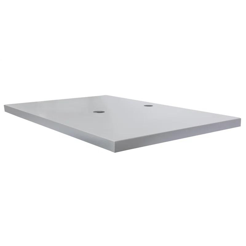 Eden Terrazzo 31'' Stone Single Bathroom Vanity Top
