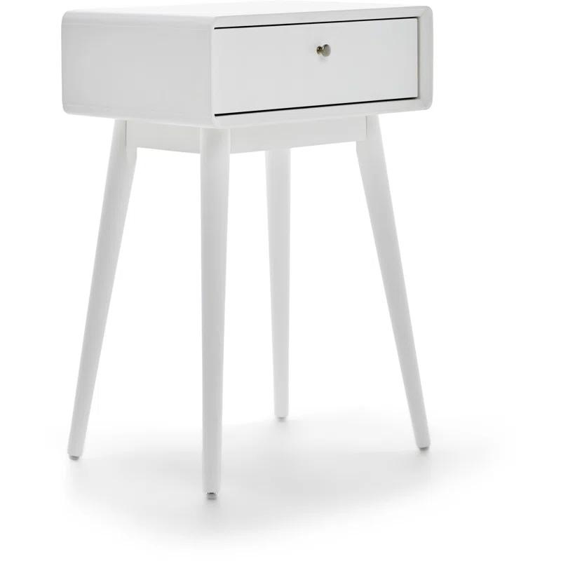Elle Decor Rory Versatile One Drawer Side Table, Night Stand or End Table