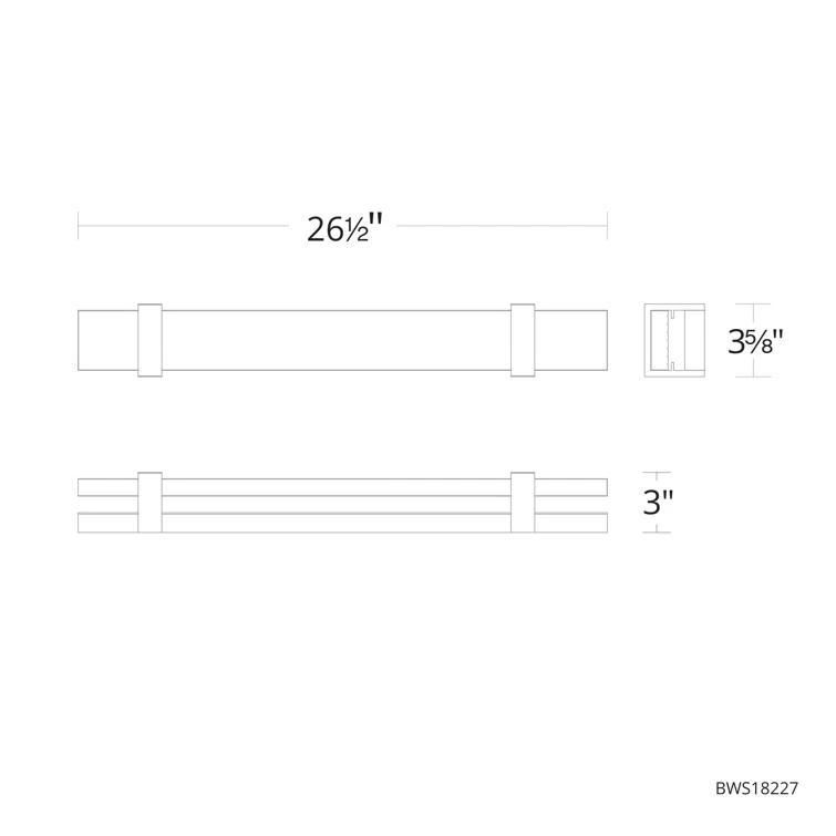 Schonbek Beyond Verandah Dimmable LED Vanity Light