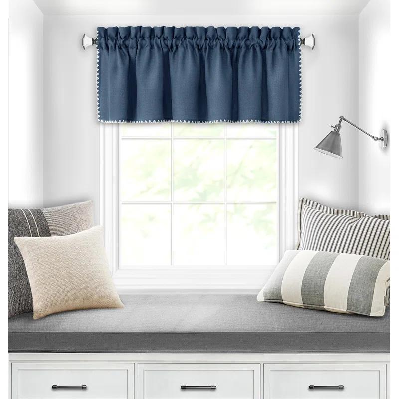 Achim Importing Co Tailored 58'' W Kitchen Curtain