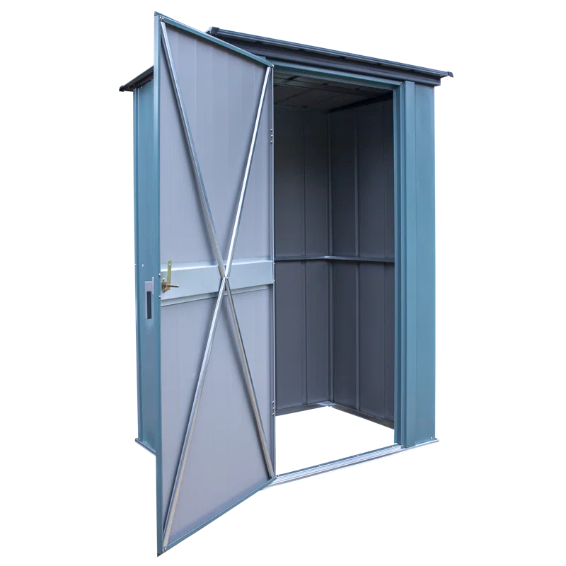 Arrow Spacemaker 4 ft. W x 3 ft. D Metal Vertical Storage Shed
