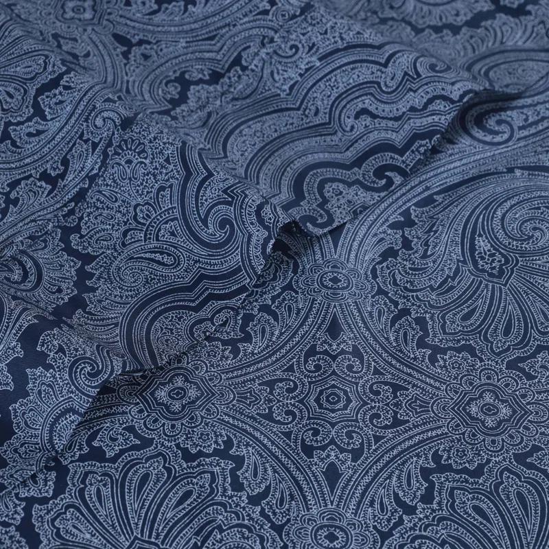 Superior Classic Paisley 600 Thread Count Cotton Blend Sateen Sheet Set