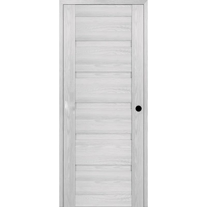 Belldinni Louver DIY-FRIENDLY Paneled Manufactured Wood Airflow Single Prehung Interior Door