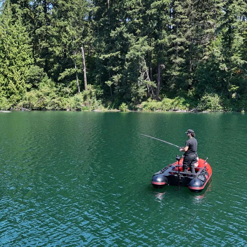 ALEKO Inflatable Fishing Boat