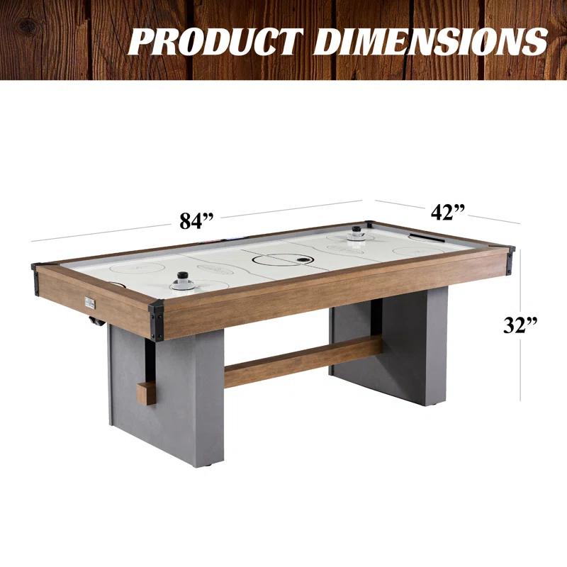 Barrington Billiards Company Barrington Urban 7' Air Powered Hockey Table With Pusher And Puck Set
