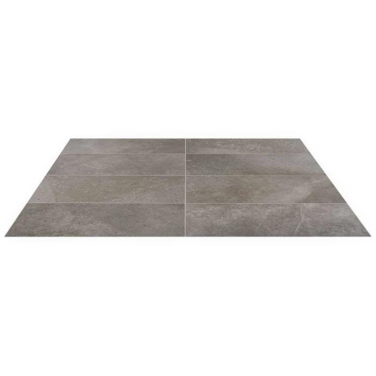 Bond Tile Grava 11.81 in. x 23.62 in. Matte Stone Look Porcelain Floor and Wall Tile (9.68 Sq. Ft. / Case)