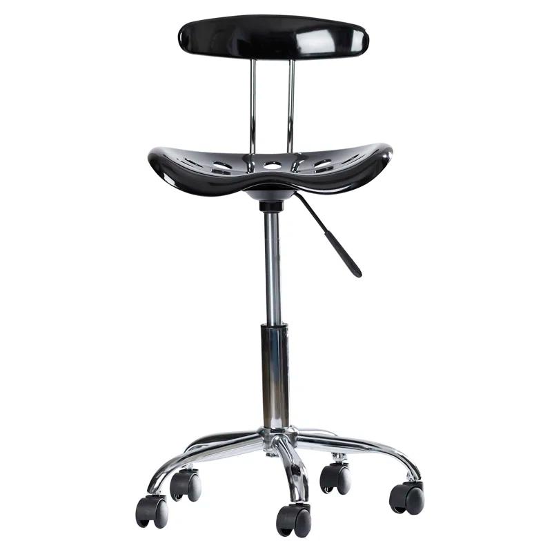 Flash Furniture Bonavant Adjustable Swivel Chair for Desk and Office with Tractor Seat