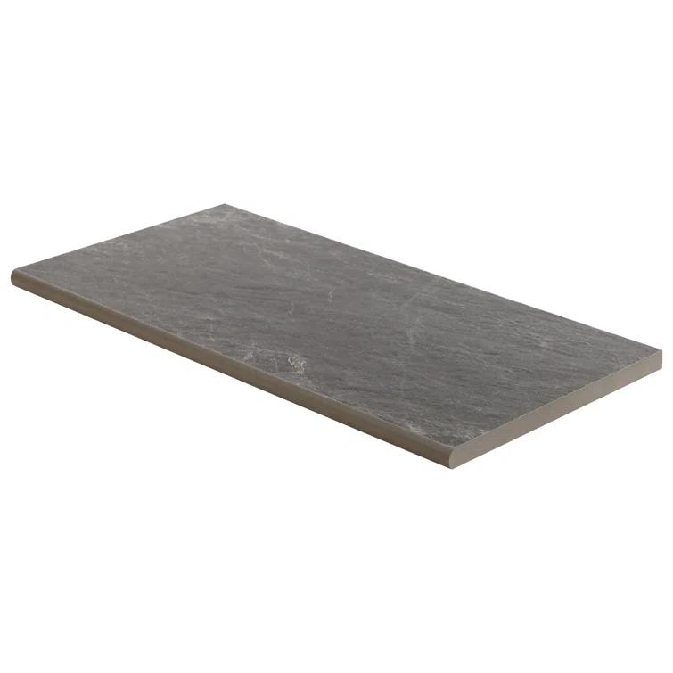 Bond Tile Limetech 11.81 In. X 23.62 In. Matte Porcelain Floor Pool Coping Tile (1.93 Sq. Ft. / Each)