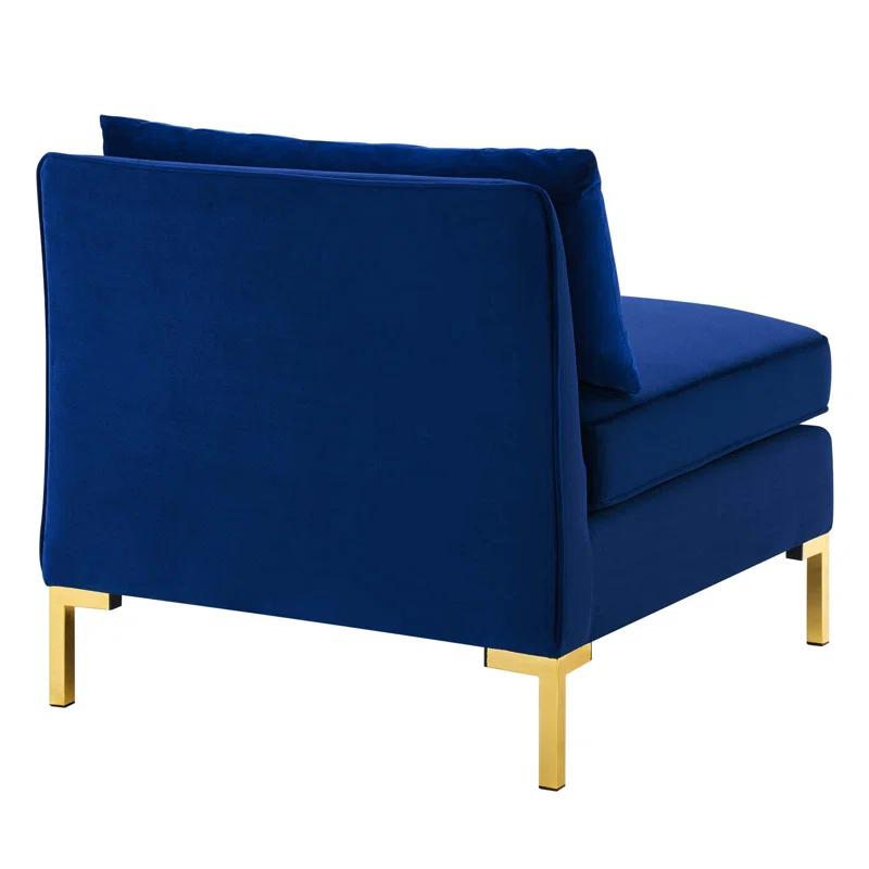 Modway Ardent Performance Velvet Armless Chair