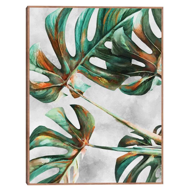 Bay Isle Home™ Monstera by Studio Arts Canvas Art Print
