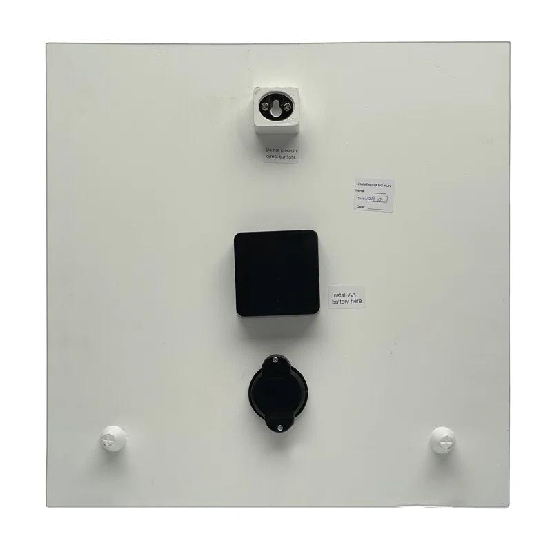 Taylor Summertime Poly Resin Clock and Thermometer,14 Inch, Blue & Reviews | Wayfair