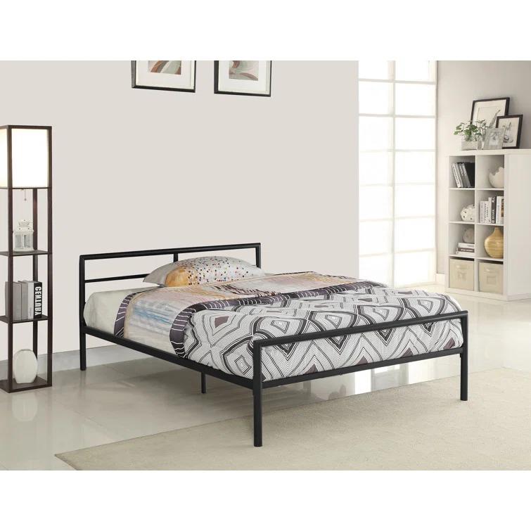 Kirby Kha Fisher Open Frame Bed Gunmetal