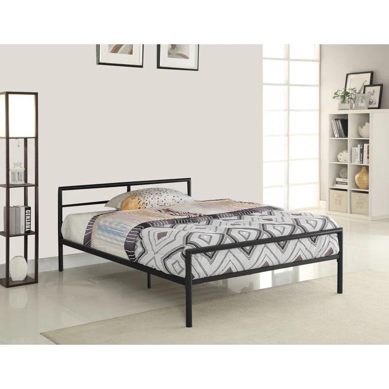 Kirby Kha Fisher Open Frame Bed Gunmetal