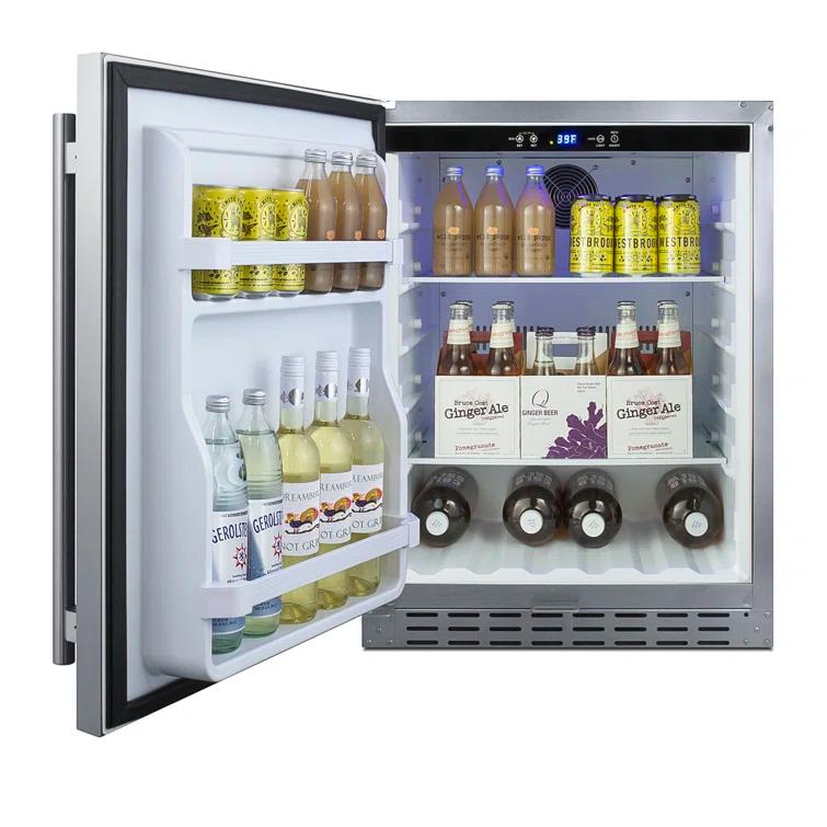 Summit Appliance Summit Appliance 24" W Built-in ADA Compliant Outdoor Refrigerator