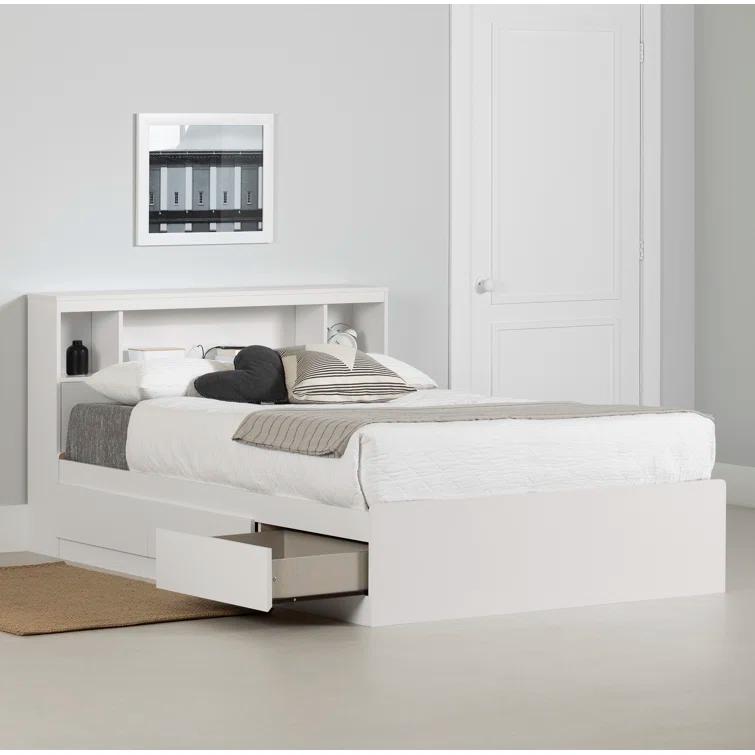 South Shore Reevo 3 Drawer Mate's & Captain's Bed with Bookcase by Southshore