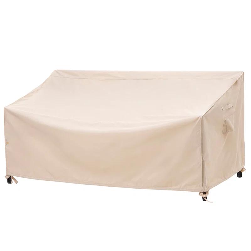F&J Outdoors Premium Waterproof Outdoor Patio Sofa Cover: Latest Rip-Stop Fabric, 3-Year Warranty