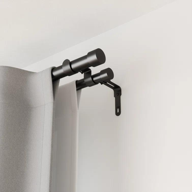 Cappa Drapery Solutions Double Curtain Rod