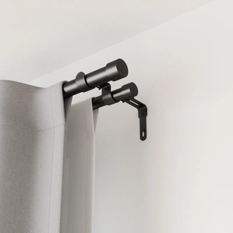 Cappa Drapery Solutions Double Curtain Rod