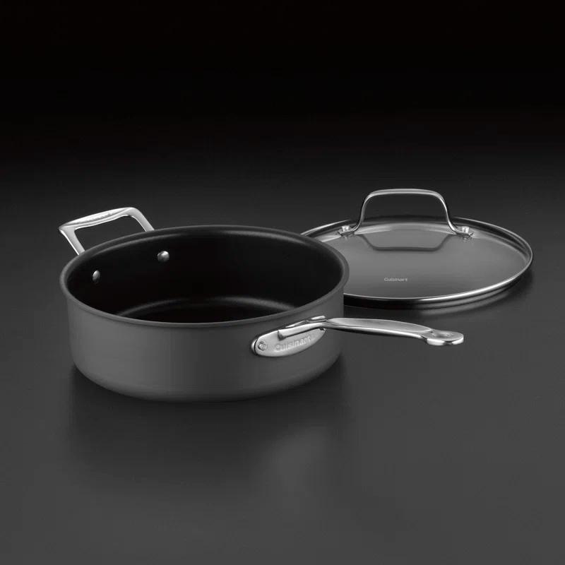 Cuisinart Chef's Classic Non Stick Hard Anodized Saute Pan with Lid