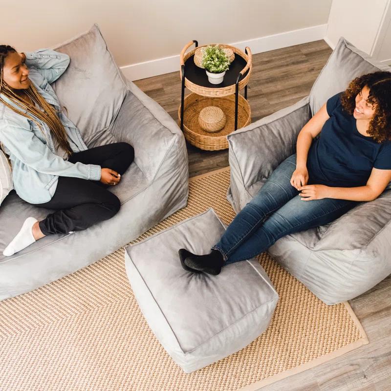 Upholstered Pouf