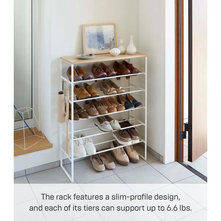 Yamazaki Tiered Shoe Rack