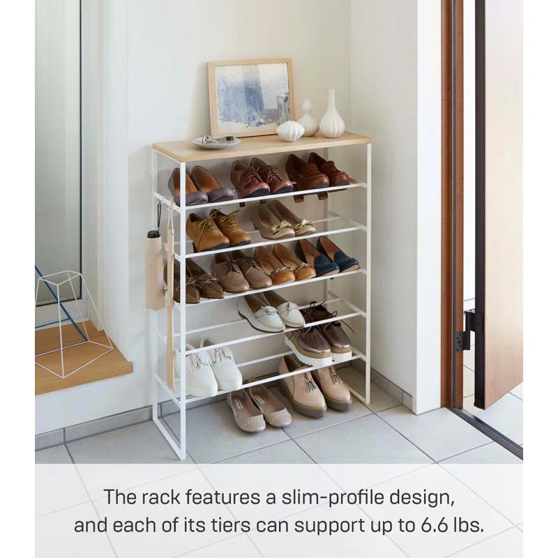 Yamazaki Tiered Shoe Rack