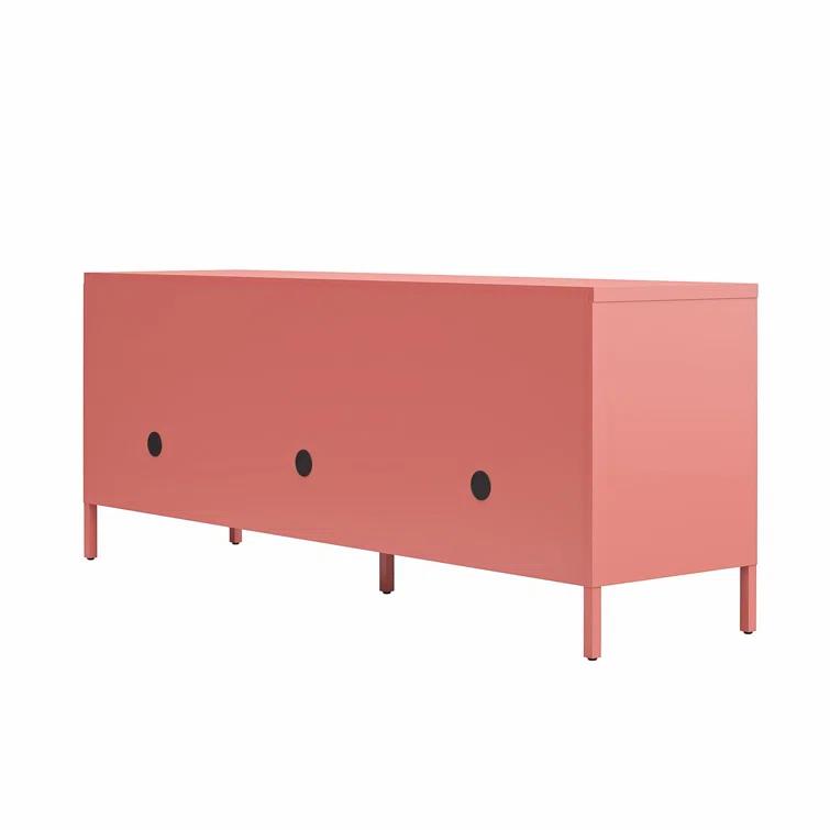 Novogratz Cache Metal Locker-Style TV Stand for TVs up to 65"