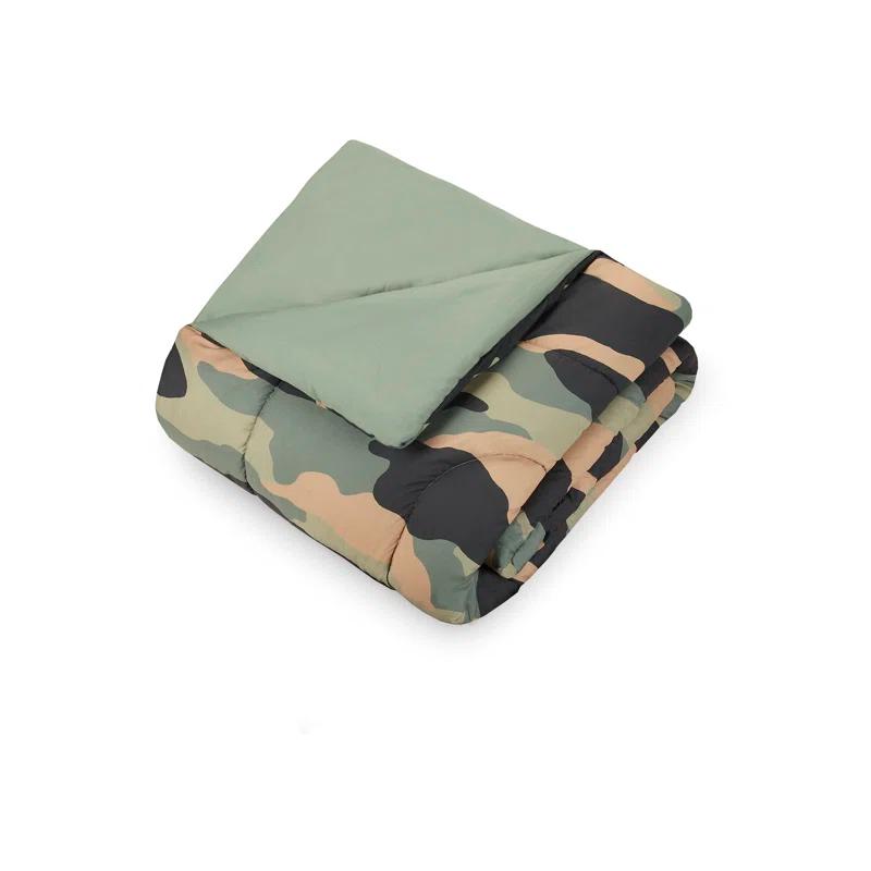 Urban Playground Covert Camo Reversible Microfiber Comforter Set