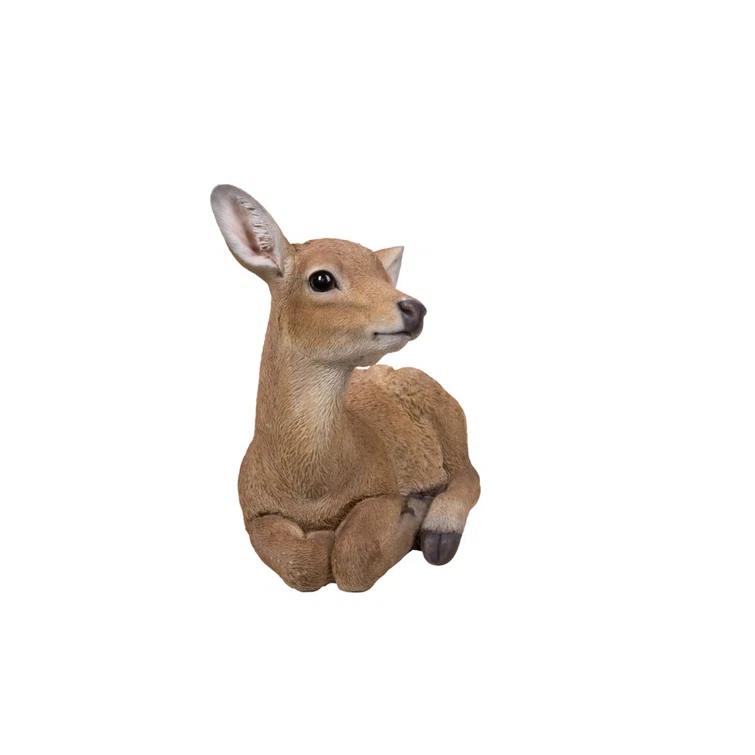 Hi-Line Gift Ltd. Resting Deer Figurine