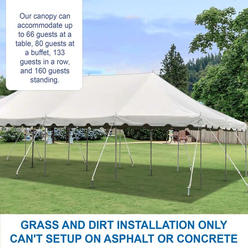 Party Tents Direct Galvanized Party Steel Tent