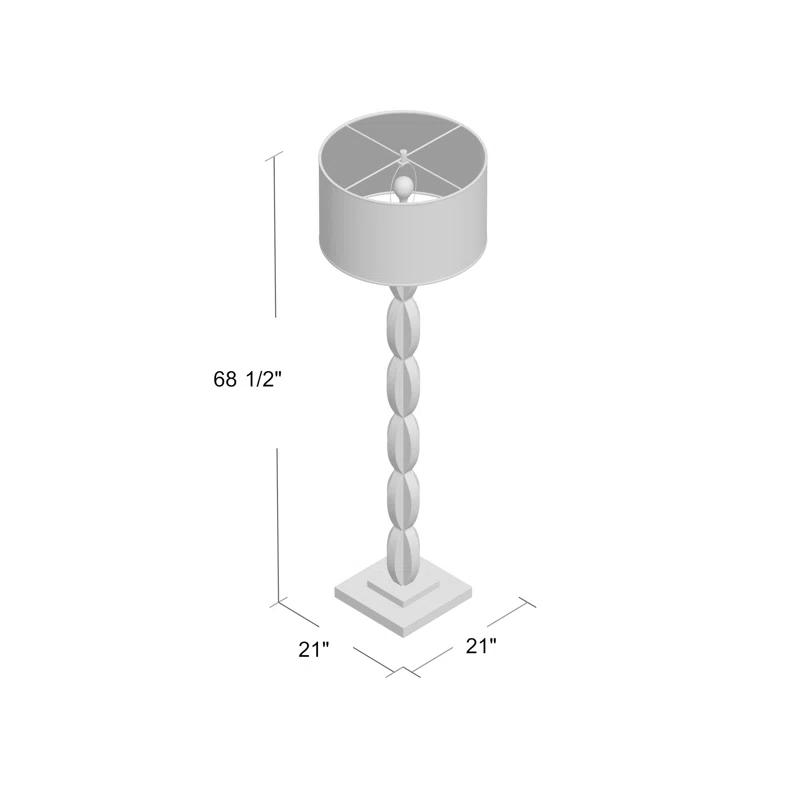 68.5'' Coffee Bronze Traditional Floor Lamp