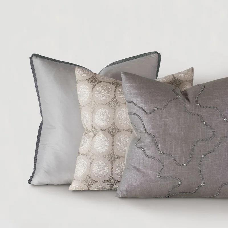 Eastern Accents Silvio Embroidered Throw Pillow