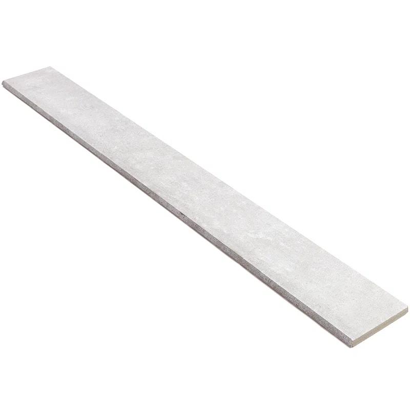 Bond Tile Large Format 24'' L x 3'' W Porcelain Bullnose Tile Trim