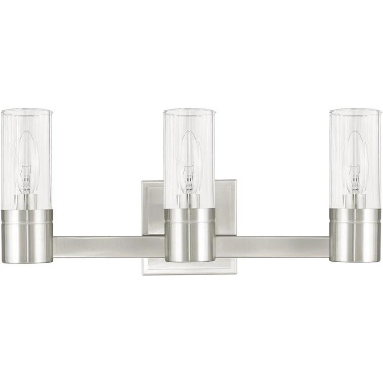 Livex Lighting Midtown 3 - Light Vanity in  Brushed Nickel