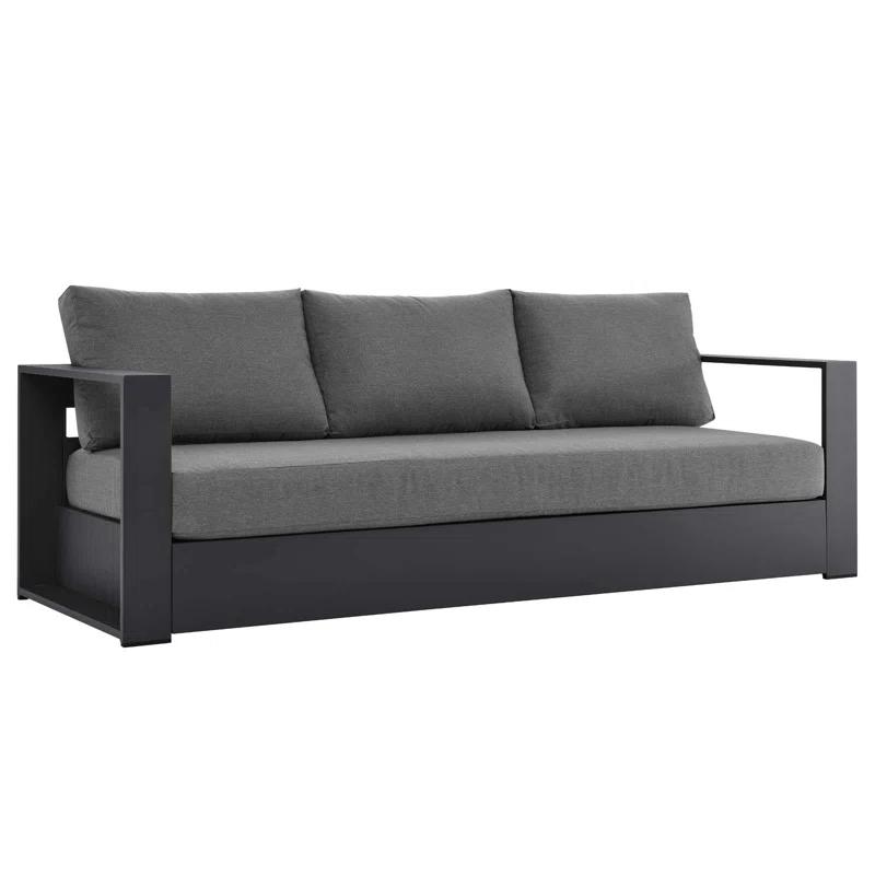 Modway Modway Tahoe Outdoor Aluminum 4-piece Conversation Set with Coffee Table