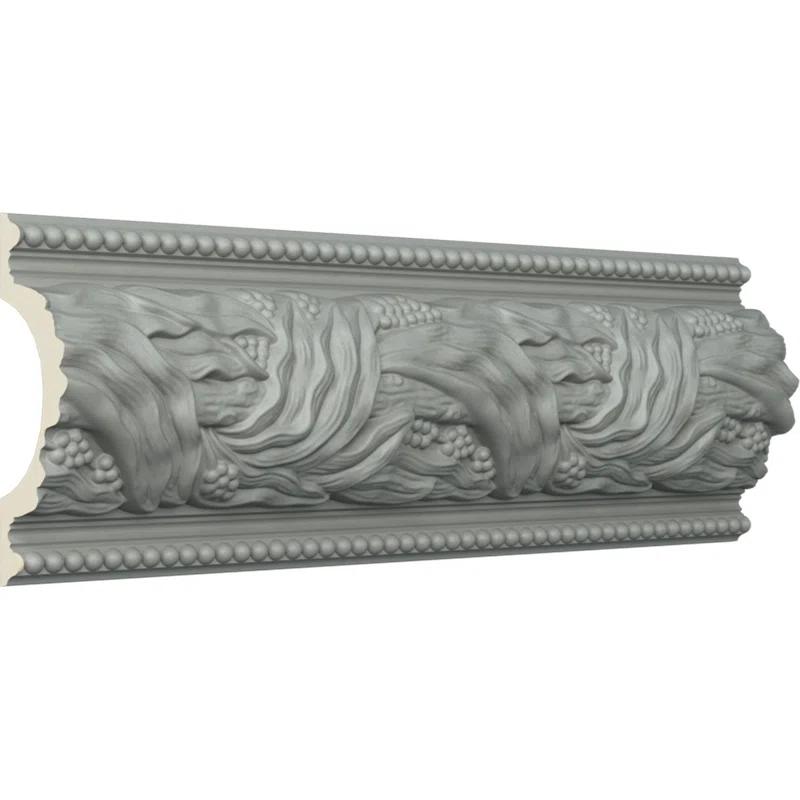 5 7/8"H x 1 3/4"P x 94 1/2"L, (7 7/8" Repeat), Harvest Chair Rail (Set of 2)
