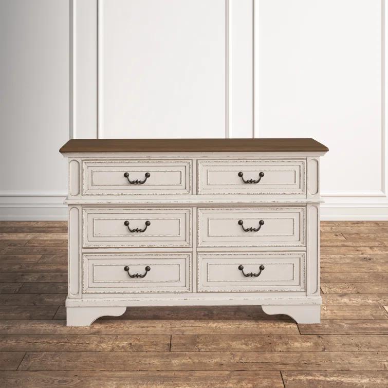 Kelly Clarkson Home Hayley 54.13'' W 6 - Drawer Dresser