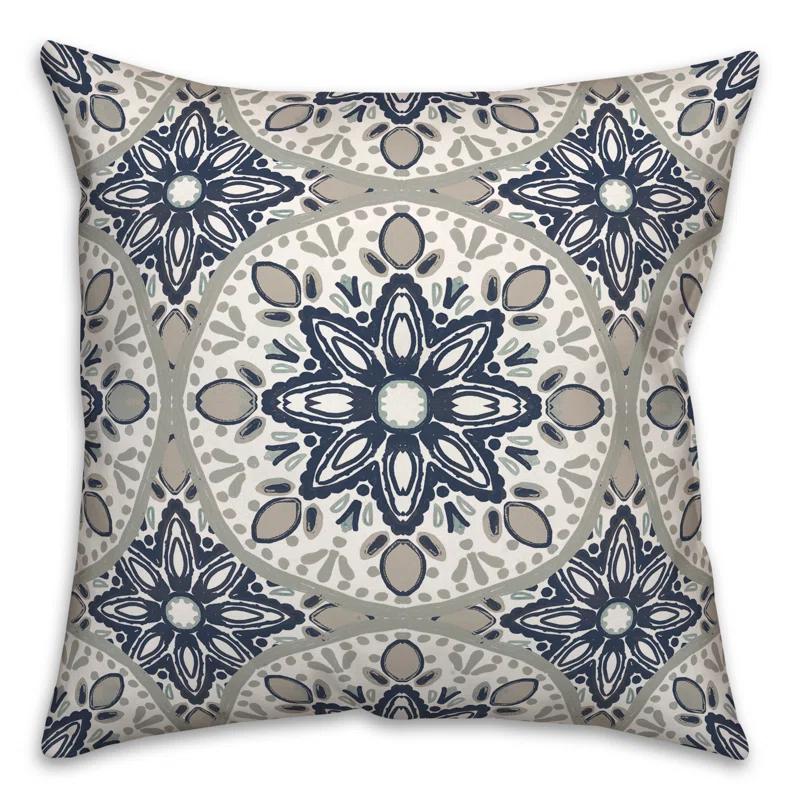 Designs Direct Creative Group Geometric Indoor/Outdoor Throw Pillow