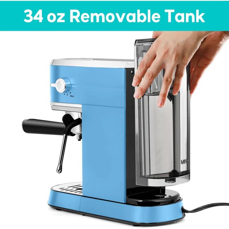 CASABREWS CASABREWS CM5418 20 Bar Espresso Machine Coffee Maker W/ Powerful Steam Wand Stainless Steel