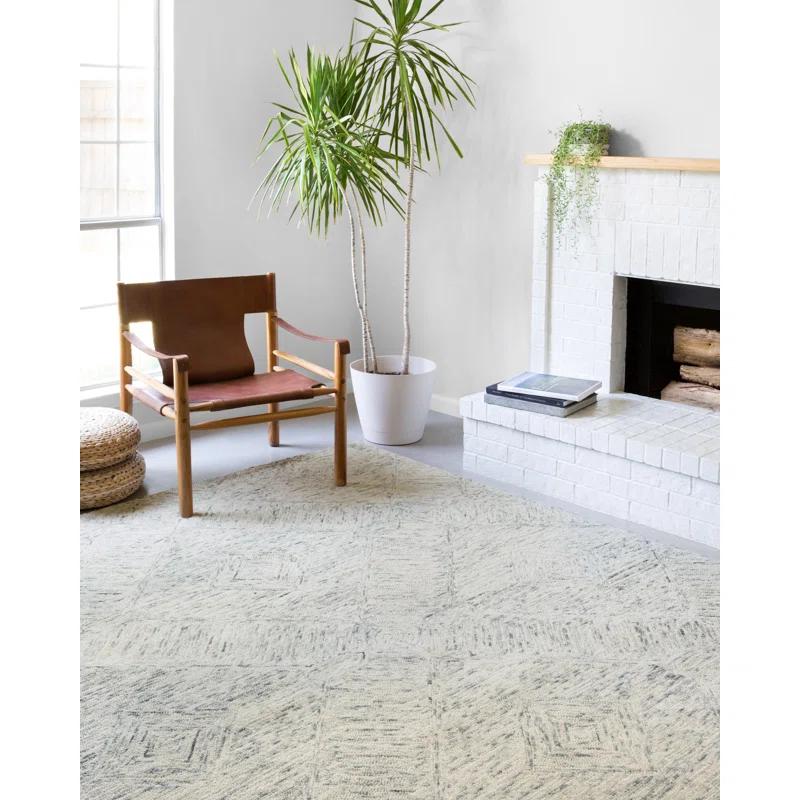 Yancheva Wool Geometric Rug