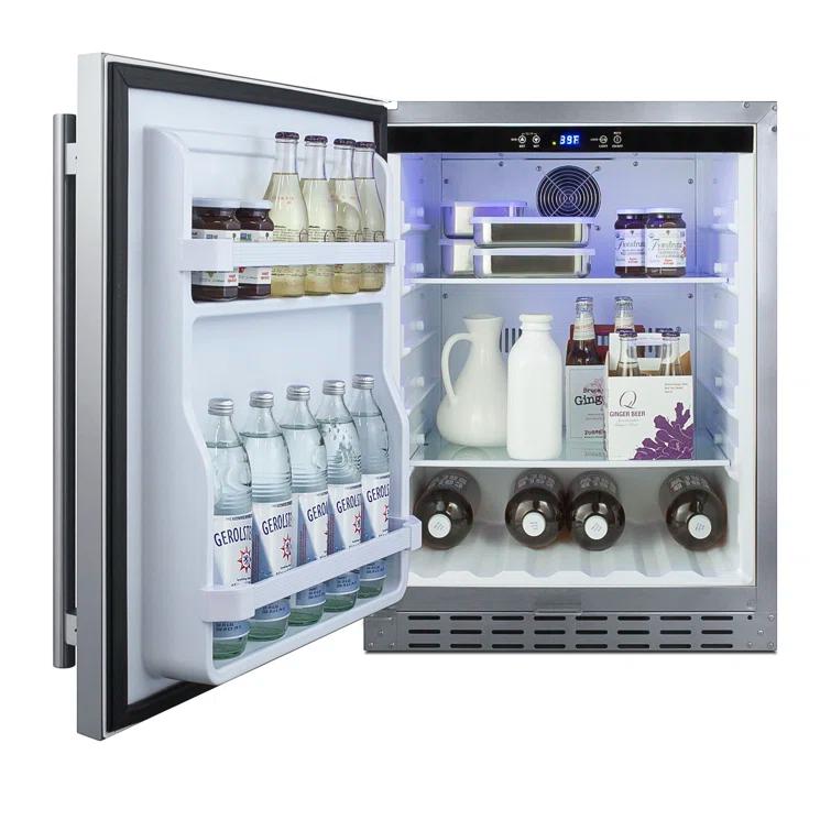 Summit Appliance Summit Appliance 24" W Built-in ADA Compliant Outdoor Refrigerator