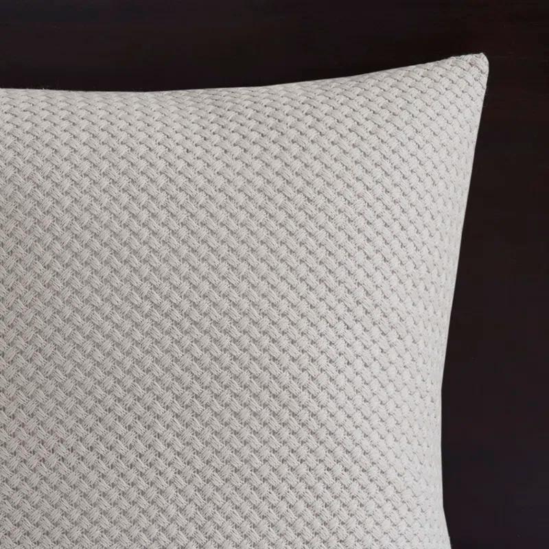 Madison Park Signature Madison Park Signature Essence Oversized Cotton Clipped Jacquard Comforter Set