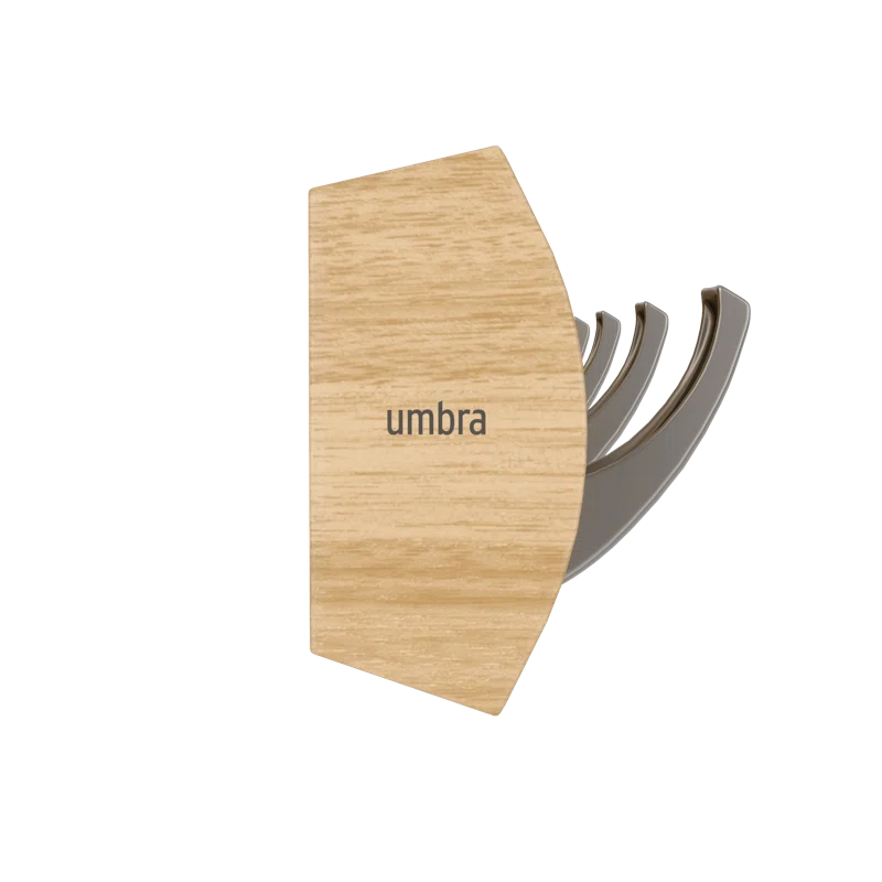 Flip 8 - Hook Solid Wood Coat Rack