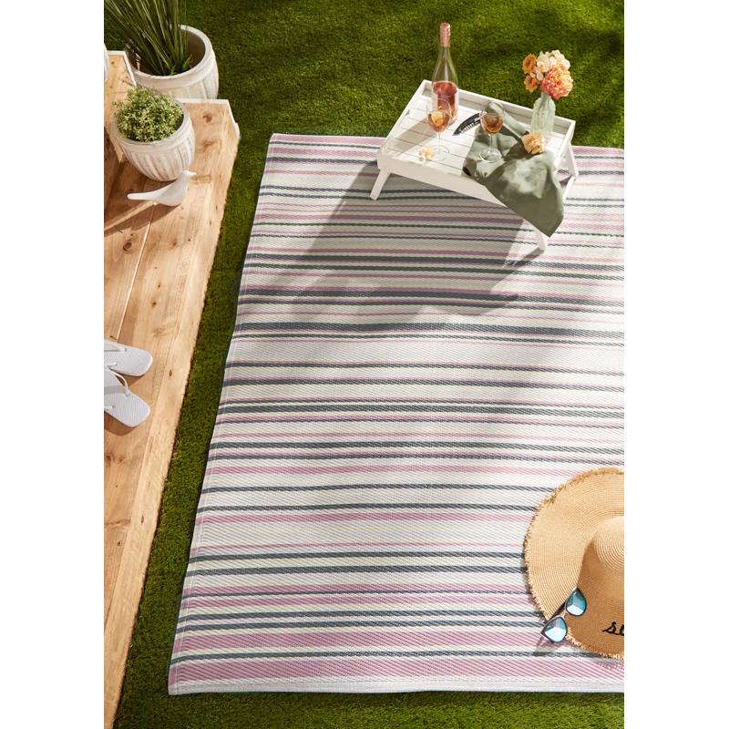 Highland Dunes Bitner Striped Rug