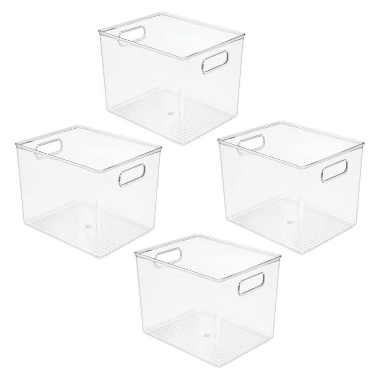 mDesign mDesign Plastic Kitchen Pantry Storage Organizer Container Bin