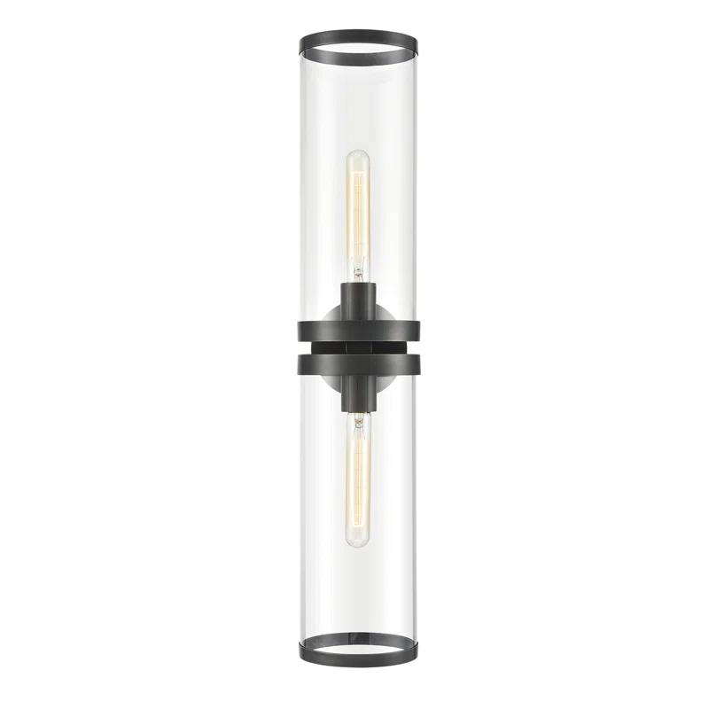 Revolve II Steel Flush Mounted Sconce