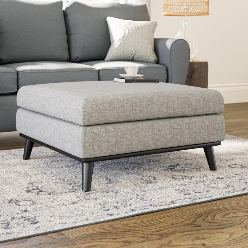 Wade Logan® Crampton Upholstered Ottoman