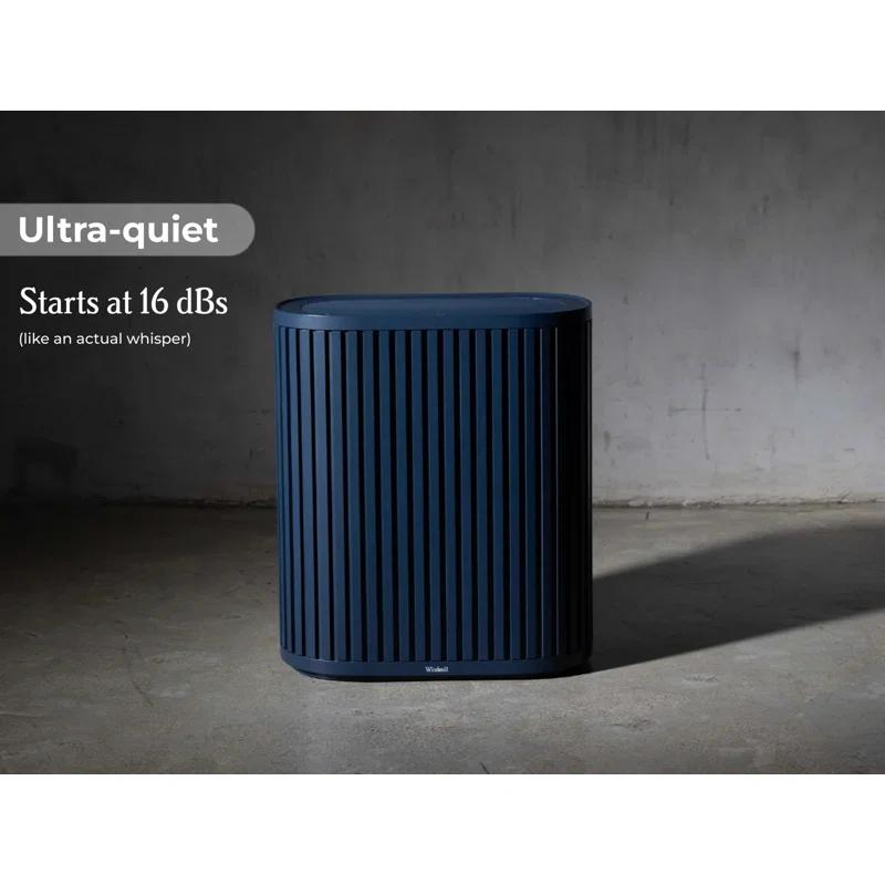 Windmill Windmill Smart Air Purifier for Home – Beautiful Modern Design – 3 in 1 with Medical Grade HEPA Activated Carbon Filter and Pre Filter – Quiet with White Noise Mode – Laser Sensor – Covers up to 1950 sq ft – Great for Smoke Dust Pets and Allergies