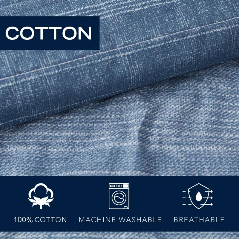 Nautica Ridgeport Cotton Reversible Quilt Set
