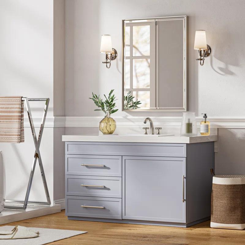 Lohoski Decorative Wall Mirror Beveled Design, Bathroom Vanity Mirror Accent Mirror Finish